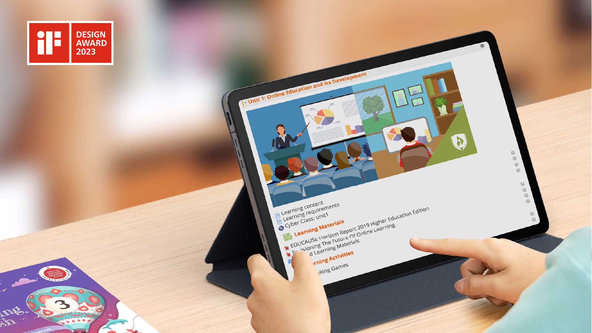 NXTPAPER tablet wins 2023 IF Award